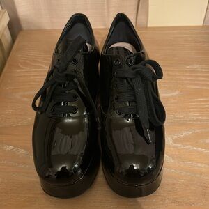 MIU MIU Flatform Oxfords